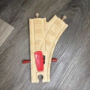 BRIO Mechanical Switch Track Piece Original works with Thomas Train EUC